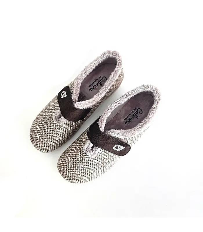 Vista superior zapatillas Cabrera mujer velcro