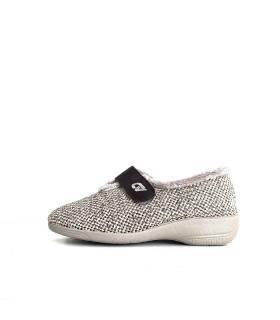 Zapatillas mujer cerradas velcro Cabrera vista lateral