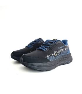 Zapatillas senderismo hombre Jhayber Tapid negro azul
