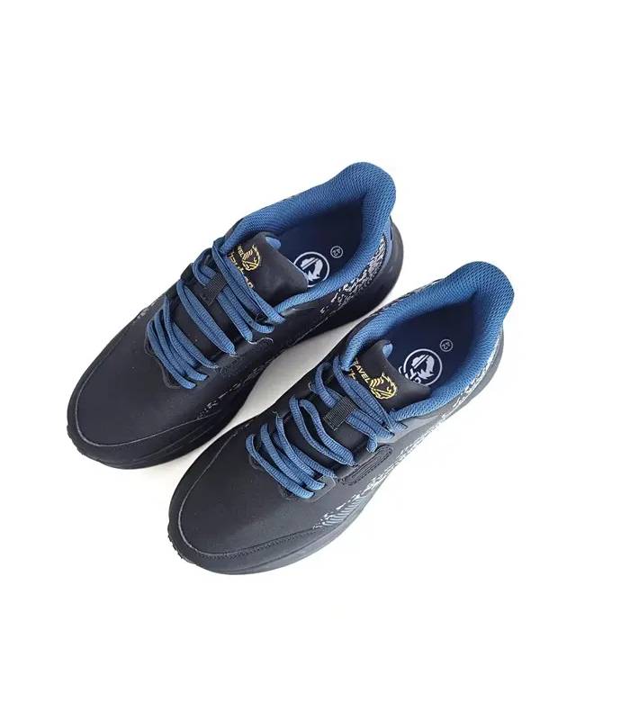 Vista superior zapatillas Jhayber Tapid negro azul
