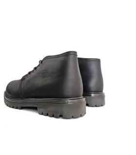 Botines Nifty hombre piel vista trasera