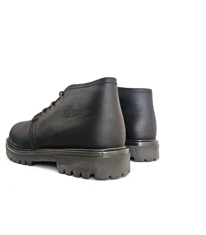 Botines Nifty hombre piel vista trasera