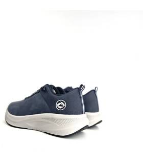 Zapatillas hombre cómodas Jhayber Camilo azul, trasera