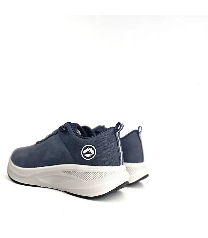Zapatillas hombre cómodas Jhayber Camilo azul, trasera