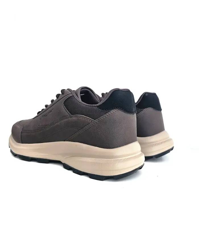 Zapatillas casual hombre invierno Jhayber Tariq marrón trasera