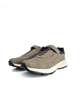 Zapatillas Jhayber hombre velcro Charca beige