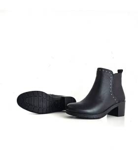 Botines negros Happy Monk suela antideslizante