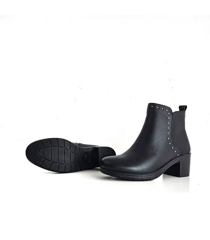Botines negros Happy Monk suela antideslizante