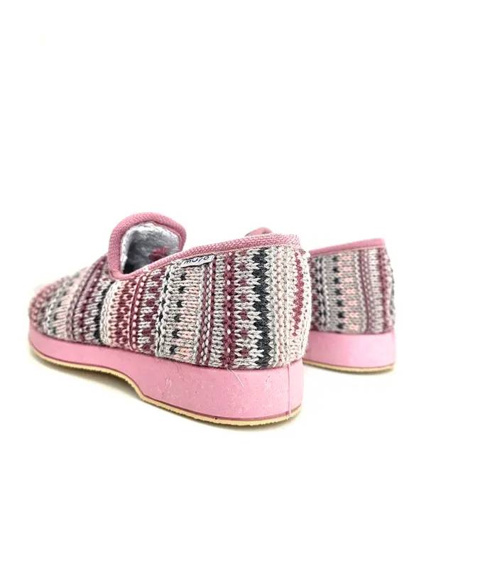 Zapatillas Garrido Muro rosa vista trasera