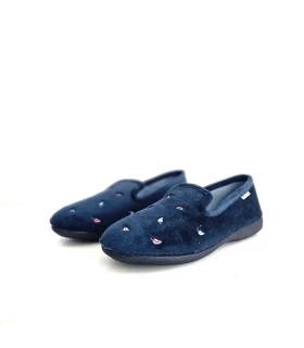Zapatillas Garrido Muro mujer azul marino invierno
