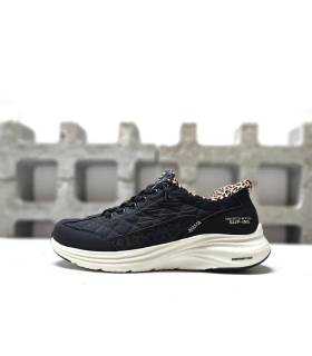 Skechers Contour Foam mujer negras perfil