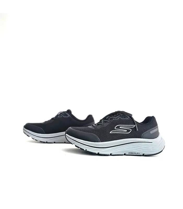 Skechers mujer waterproof negras vista frontal