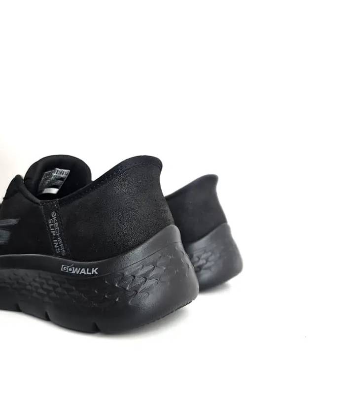 Skechers Slip-ins mujer negras vista trasera