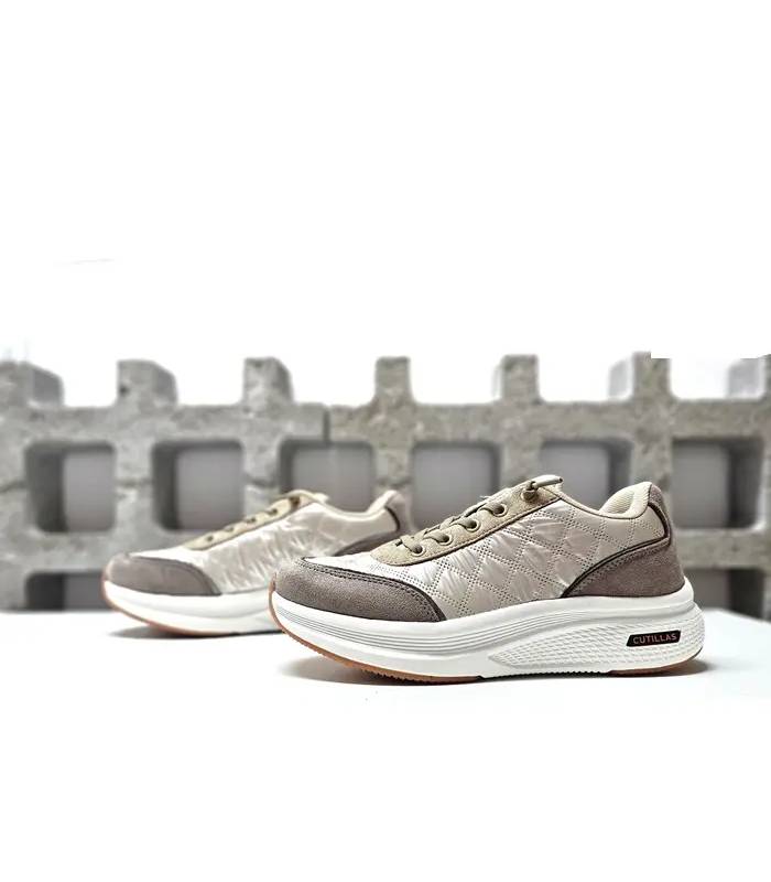 Doctor Cutillas mujer beige perfil lateral
