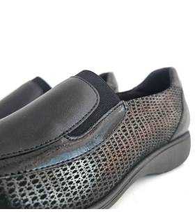 Detalle licra elástica zapatos Doctor Cutillas mujer