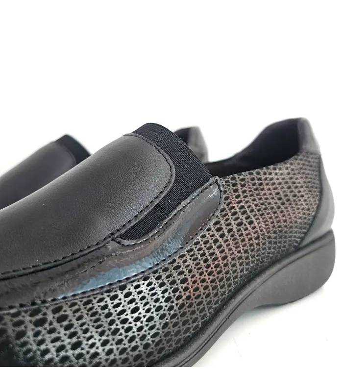 Detalle licra elástica zapatos Doctor Cutillas mujer