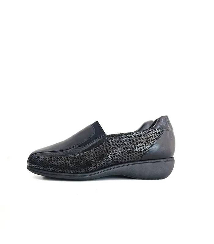 Perfil mocasines mujer horma ancha Doctor Cutillas