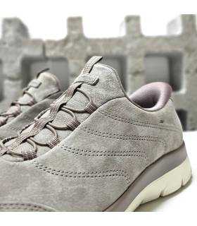 Detalle Skechers Luke Stride mujer cordones elásticos