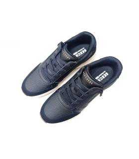 Vista superior zapatillas Skechers mujer negras