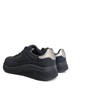 Vista trasera Skechers UNO Lite 2 negras