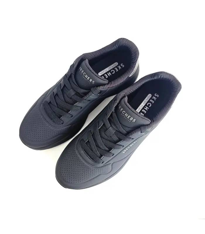 Zapatillas Skechers mujer negras vista superior