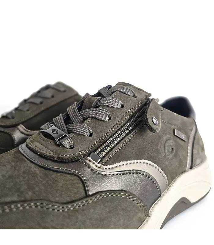 Detalle zapatos mujer horma ancha G Comfort cremallera lateral