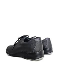 Vista trasera zapatos Suave mujer negros Michelle