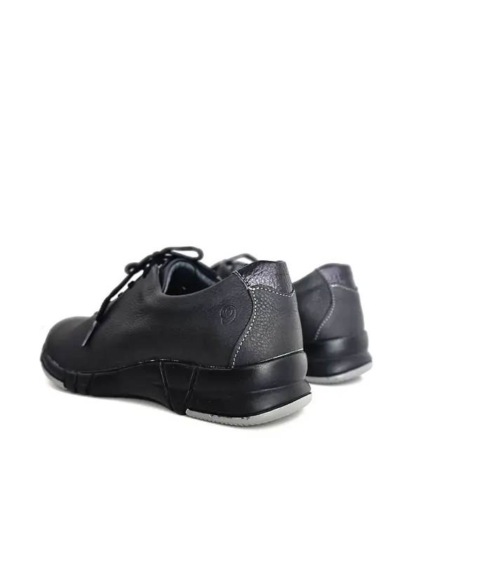 Vista trasera zapatos Suave mujer negros Michelle