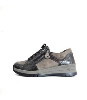 Zapatos Suave Star gris antracita perfil