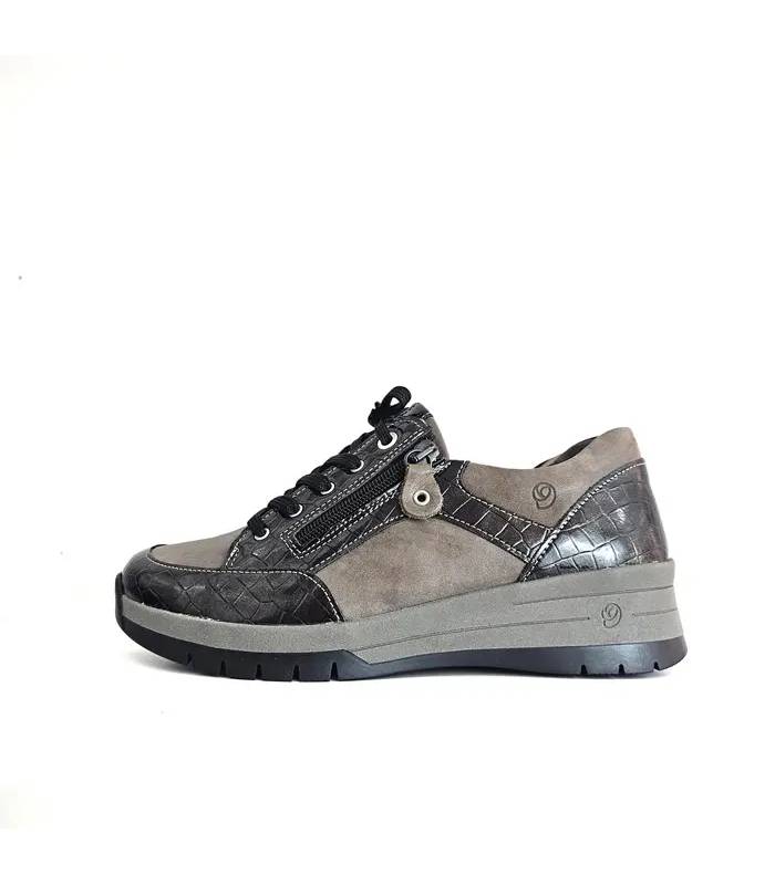 Zapatos Suave Star gris antracita perfil