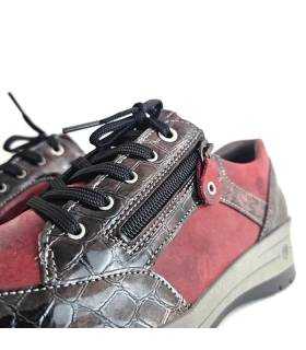 Detalle cremallera zapatos Suave Star mujer
