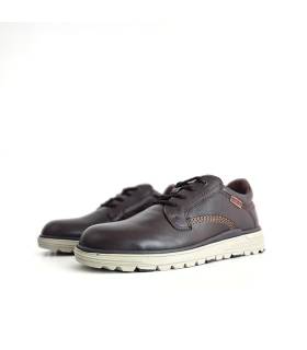 Zapatos casual hombre piel Baerchi SPORT9350 marrón