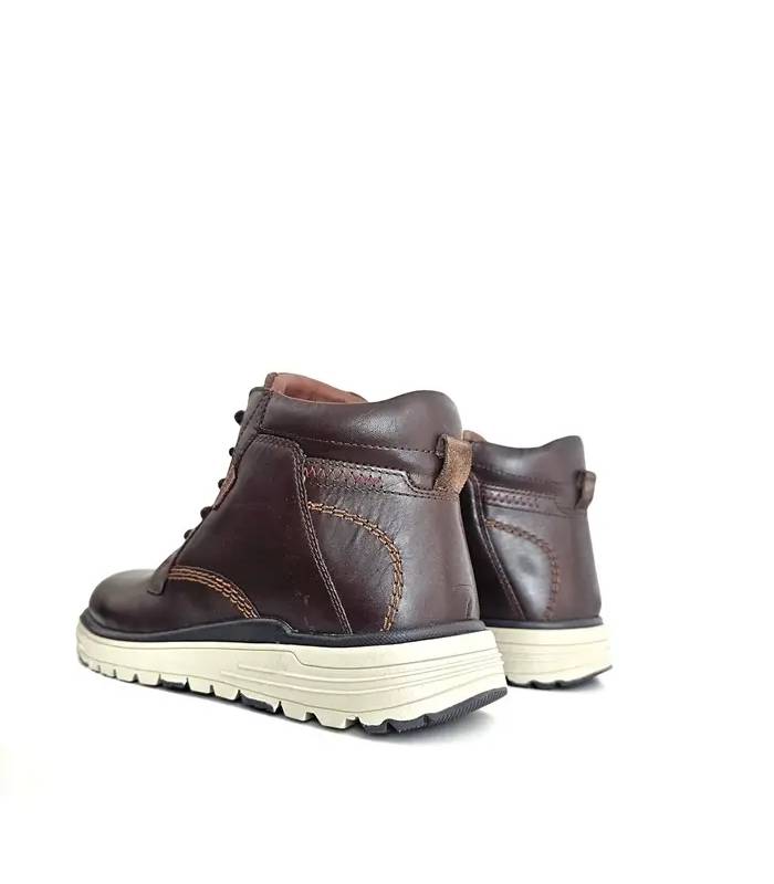 Botines Baerchi hombre marrón vista trasera