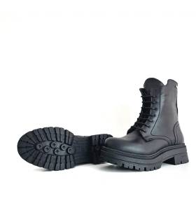Suela botas mujer impermeables estilo militar