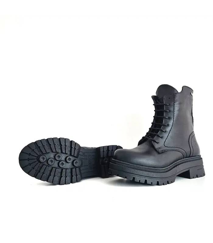 Suela botas mujer impermeables estilo militar