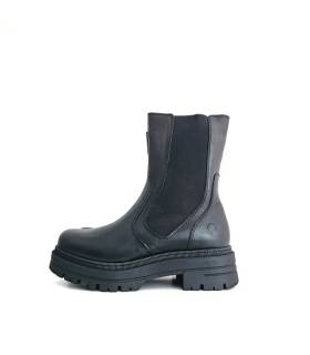 Botas Chelsea mujer negras Coronel Tapiocca suela track