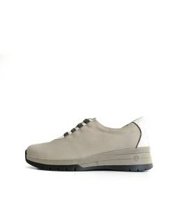 Zapatos Suave mujer beige perfil lateral