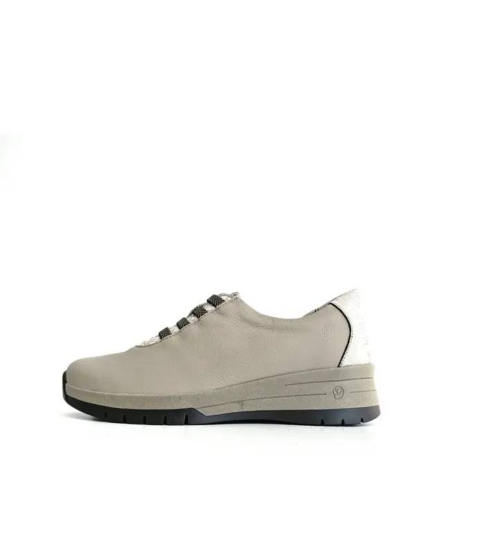 Zapatos Suave mujer beige perfil lateral