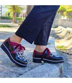Zapatos Nival mujer invierno Jerez con cuña puestos