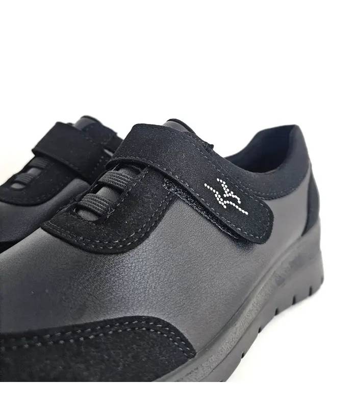 detalle empeine adaptable zapatos mujer velcro Fly Flot