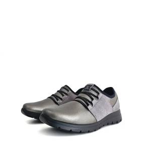 Zapatos FlyFlot mujer gris vista frontal