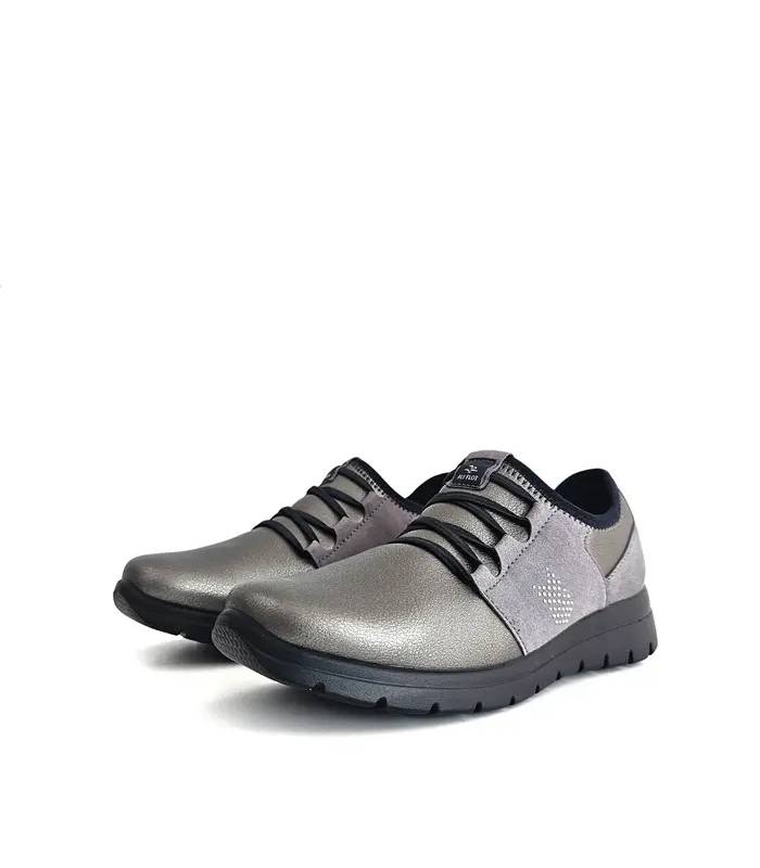 Zapatos FlyFlot mujer gris vista frontal