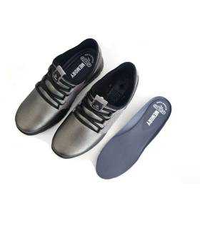 Zapatos mujer plantilla extraíble FlyFlot gris
