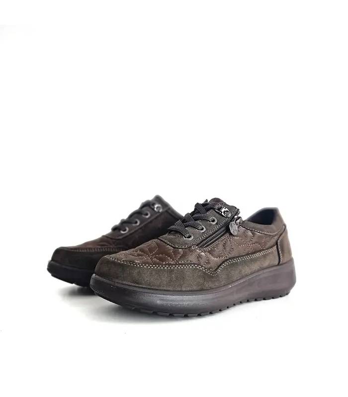 Zapatos Mysoft mujer marrones invierno vista frontal