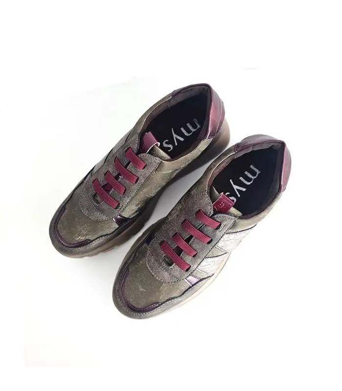 Zapatos Mysoft mujer Memory Foam vista superior