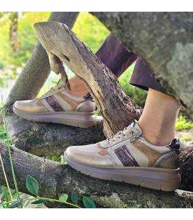 zapatos Mysoft mujer beige puestos