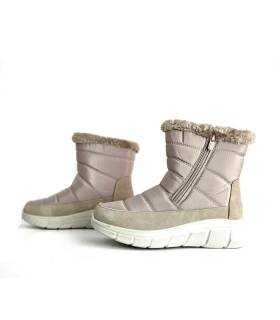 Botas mujer térmicas beige Vicmart vista frontal