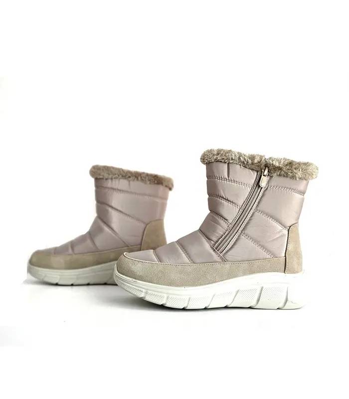 Botas mujer térmicas beige Vicmart vista frontal