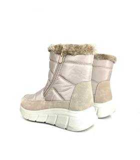 Vista trasera botas mujer con pelo Vicmart