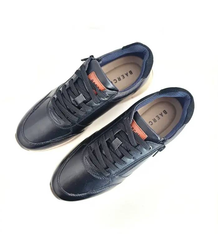Zapatos hombre Baerchi cordones cremallera vista superior